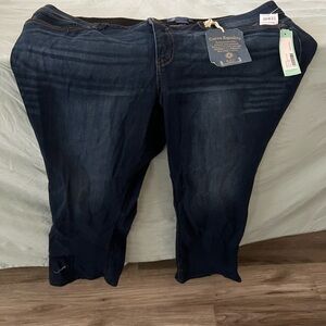 Democracy Deep Indigo Boot Cut Jeans NWT 22W